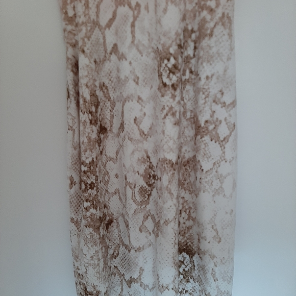 Calvin Klein Multicolor Snakeskin Print Dress - Picture 7 of 8